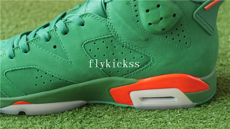 Authentic Air Jordan 6 Gatorade Green